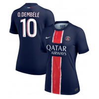 Paris Saint-Germain Ousmane Dembele #10 Hemmatröja Kvinnor 2024-25 Korta ärmar